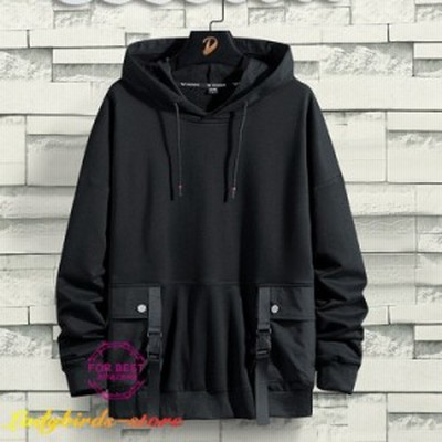 長袖パーカー メンズ 切り替え プルオーバーパーカー ポケット付き パーカー 大きいサイズ ゆったり 秋服 通販 Lineポイント最大get Lineショッピング