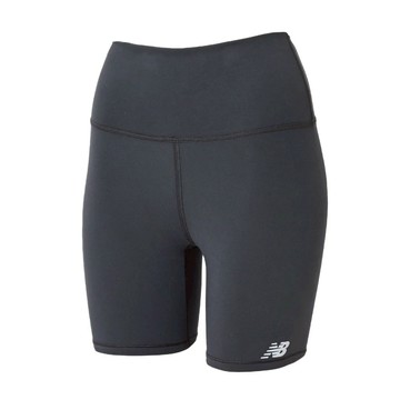 【NEW BALANCE】NB 緊身短褲 女 運動褲 瑜珈 美規 黑 WS51114BK