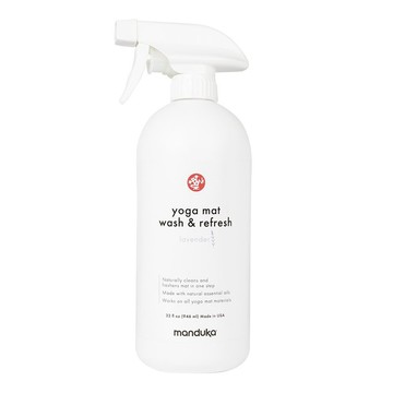 【Manduka】Mat Wash 瑜珈墊清潔噴劑 32oz 噴頭組 - 薰衣草