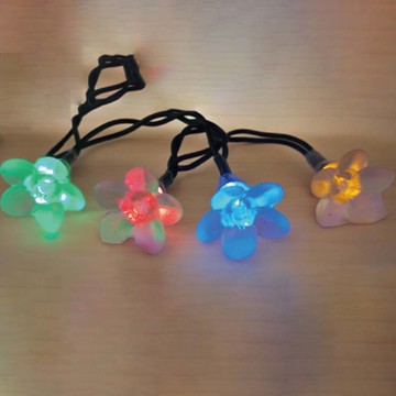 LED 雙閃樹燈-櫻花 (紅綠／黃藍 自動對閃 )D-20-2CE-M