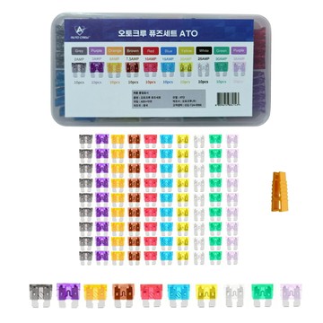 Auto Crew 鋅質保險絲組 AC-TL83 ATO 10種 x 10入組  1組