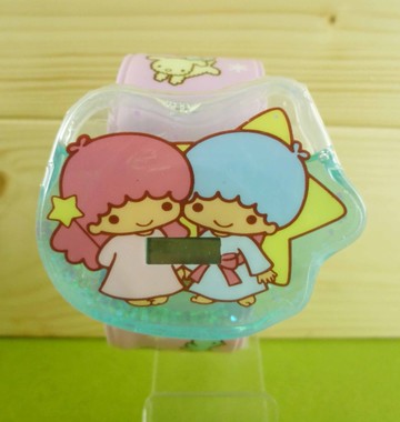 【震撼精品百貨】Little Twin Stars KiKi&LaLa 雙子星小天使~電子錶~粉藍【共1款】