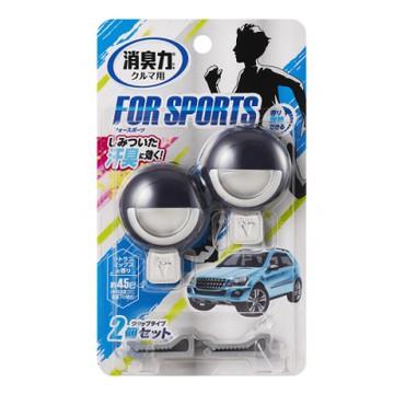 雞仔牌S.T. SPORTS系列 可調式液體冷氣孔香水2入 柑橘除汗臭