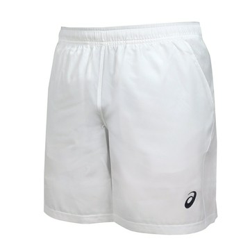 ASICS 男7吋平織短褲(免運 吸濕排汗 五分褲 運動 休閒 訓練「2041A344-100」≡排汗專家≡