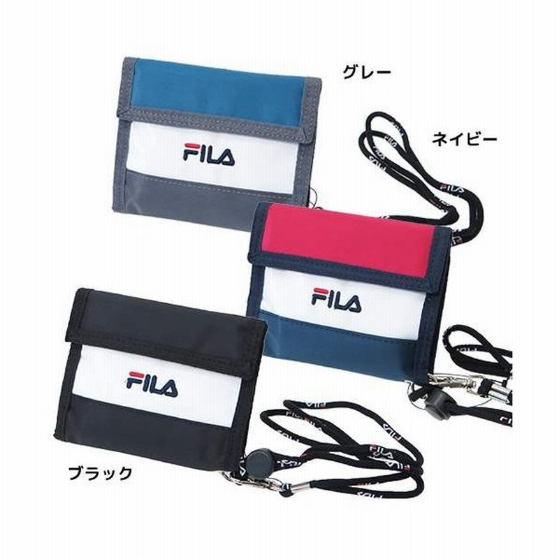 Fila フィラ 横型2つ折り財布 かぶせナイロンウォレット ボーダー ヤング産業 お洒落 かわいい スポーツブランド グッズ 通販 Lineポイント最大0 5 Get Lineショッピング