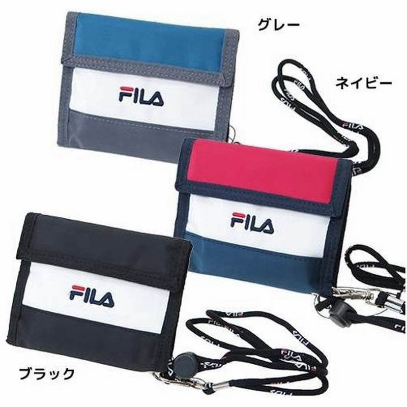 Fila フィラ 横型2つ折り財布 かぶせナイロンウォレット ボーダー ヤング産業 お洒落 かわいい スポーツブランド グッズ 通販 Lineポイント最大0 5 Get Lineショッピング