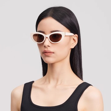 【YSL】貓眼膠框太陽眼鏡(SL M115-004)