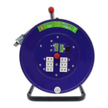 TC-18N-150 2P工程用輪座2平方150尺(鐵殼)(新規)