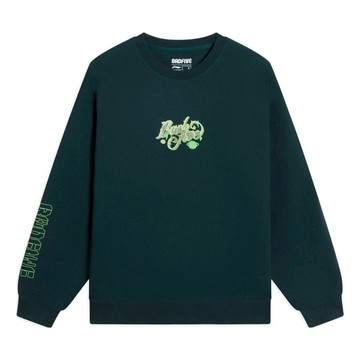 Li-Ning BadFive Graphic Sweatshirt 'Dark Green'