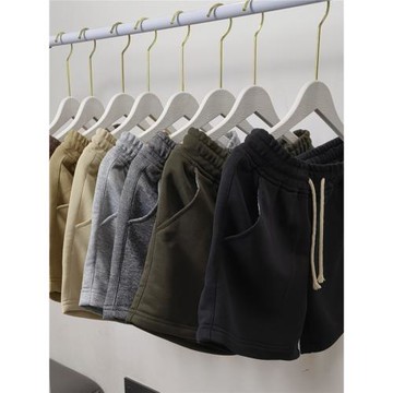 三分超短褲夏季休閑運動短褲男士寬松居家3健身跑步針織4四分褲潮