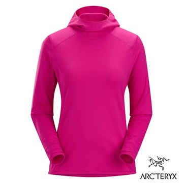 【Arcteryx 始祖鳥官方直營】女 Motus 套頭衫 鐵克諾紅