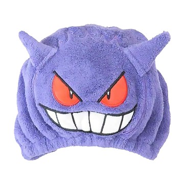 PoKeMoN 寶可夢 吸水速乾浴帽 319525 本體24 x 20.5cm 頭圍40cm 6歲以上適用  耿鬼 紫色  1個