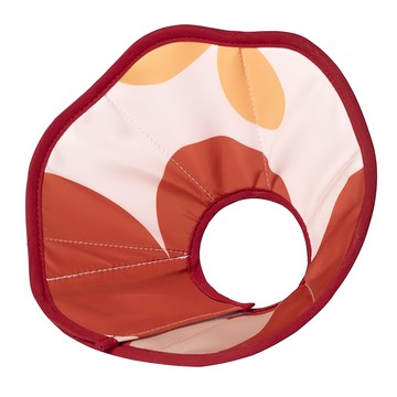 Hidream 寵生幾何 寵物錐形柔軟伊莉莎白頸圈 貓狗通用 EVA材質 防水  XL  豆沙色  1個