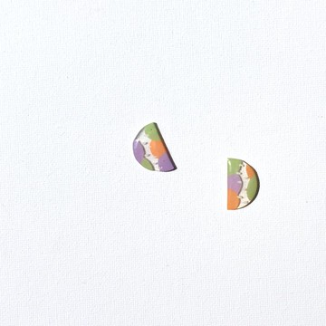 捉迷藏貼耳夾式/針式耳環