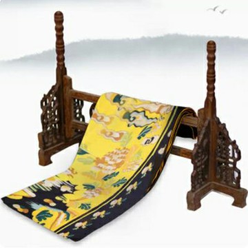 【古典風真絲長巾-多款可選-1款/組】蘇博?古典國風女絲巾圍巾披肩桑蠶絲春秋-90301