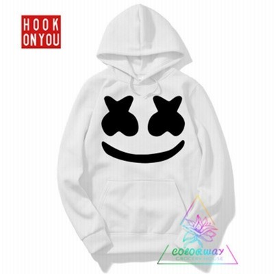 パーカー 秋冬 裏起毛 厚手 Fortnite Dj Marshmello マシュメロ キャラクター 大人服 ジュニア 学生 通販 Lineポイント最大get Lineショッピング