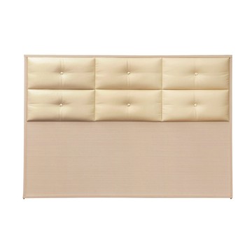 ASSARI-金格皮革床頭片(雙人5尺)洗白