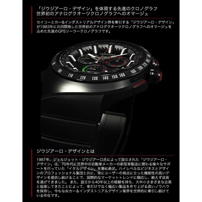 ウェザーニュース セイコーSEIKO スピードマスター ジウジアーロ