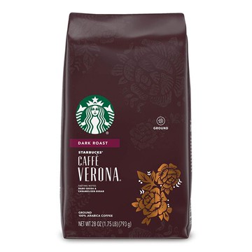 Starbucks Ground Coffe Dark Roast Caffe Verona 28 oz