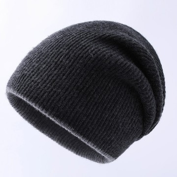 【米蘭精品】現貨+預購 頂級100%羊毛帽針織帽秋冬季加絨厚磅保暖帽冷帽休閒配件-百搭慵懶風男女帽子74mi93