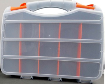 【獨一無2】螺絲盒子 手提式 PP料 兒童玩具 抗壓耐摔 空間大 電子元件 MIT-SB30   螺絲盒子