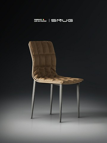 意式極簡餐椅家用簡約現代皮質餐桌椅北歐輕奢設計師軟包靠背椅子