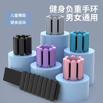 ❤️臺灣出貨❤️可拆卸負重腕帶2磅男女適用健身訓練器材運動負重手環便攜設計