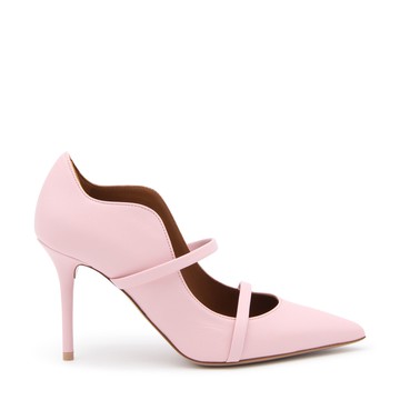 Malone Souliers - Peonie Pink Leather Maureen Pumps