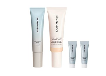 【A8 1F LAURA MERCIER】獨家柔光水潤完美組