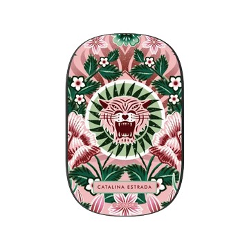 固架 MAX- MagSafe 兼容 黑 - Catalina Estrada - Pink Tiger and Flowers