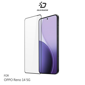 DUX DUCIS OPPO Reno 14 5G / Reno 14 Pro 5G / Reno 14 F 5G  滿版鋼化玻璃貼