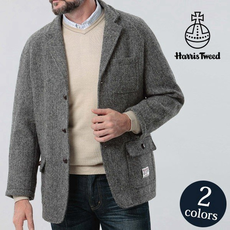ハリスツイード Harris Tweed シューティングジャケット メンズ ジャケット 18 Herringbone Club ヘリンボーンクラブ セール対象 通販 Lineポイント最大0 5 Get Lineショッピング
