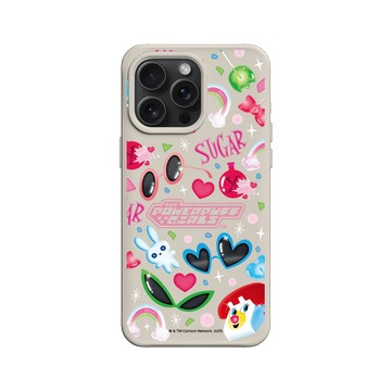 iPhone 15 Pro Max SolidX 貝殼灰 - The Powerpuff Girls 飛天小女警 - 甜心
