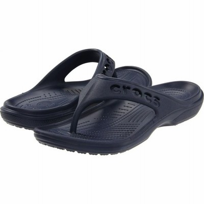 クロックス Crocs レディース ビーチサンダル シューズ 靴 Baya Flip Navy 通販 Lineポイント最大get Lineショッピング