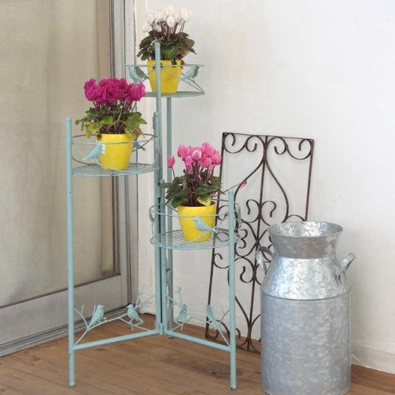 フラワースタンド プランター 鉢置き フォールディングフラワースタンド ガーデニング用品 プランタースタンド 花台 庭 ベランダ ガーデニング ラック 通販 Lineポイント最大get Lineショッピング