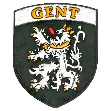 A-ONE 匯旺 地標造型刺繡  比利時 根特 多色  1個