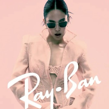 🔥新品上架【梨花娘】BP🖤Jennie Kim💗 同款 Ray-Ban清冷高級感方框墨鏡 💖寵愛自己
