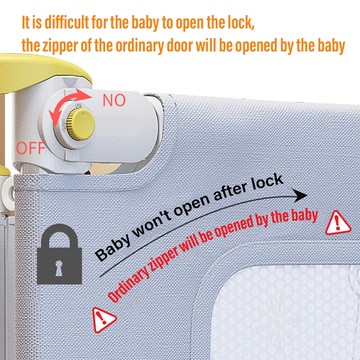 可提起的門圍欄4件/批安全床護欄70cm高度安全圍欄遊樂場