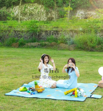 野餐墊防潮墊加厚戶外露營帳篷野炊春游草坪布便攜沙灘郊游地墊子【步行者戶外生活館】