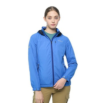【Wildland 荒野】輕量防風保暖外套 女 長春花藍 0B02941-161