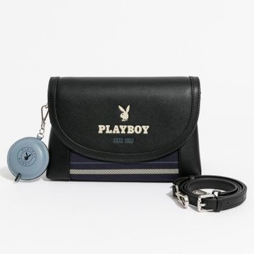 PLAYBOY - 斜背包  Urban Pulse系列 - 藍色