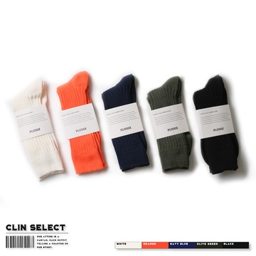 西林 CLIN｜選物｜粗針織工裝長襪_五色 / S-0002 現貨 中長襪 粗砂 堆疊感 中筒襪 余文樂 純棉
