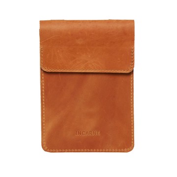 干邑色復古皮革手機包 – 斜背包