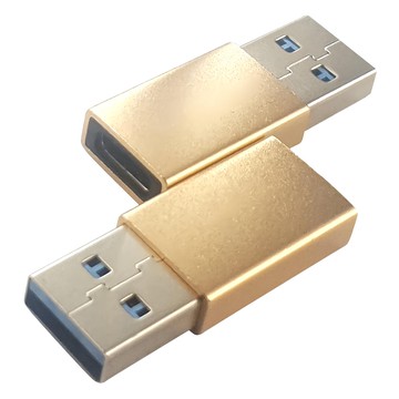 UniSync Type-C母轉USB3.0公高速資料傳輸轉接頭 金  單一商品  2個