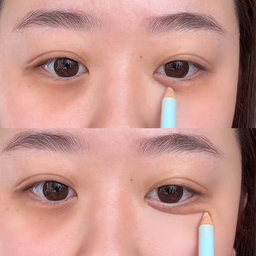 甜妹臥蠶筆✨雙頭臥蠶筆💓遮瑕筆 臥蠶遮蓋黑眼圈斑點痘印 自然提亮淚溝 勾勒臥蠶筆 遮瑕必備 不飛粉好上色 遮瑕筆