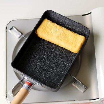 日式玉子燒鍋 便當厚蛋燒不粘鍋 雞蛋卷煎鍋 燃氣電磁爐通用