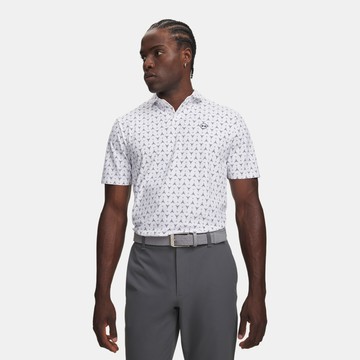 UA 男 Drive Chill 印花短POLO 人氣新品