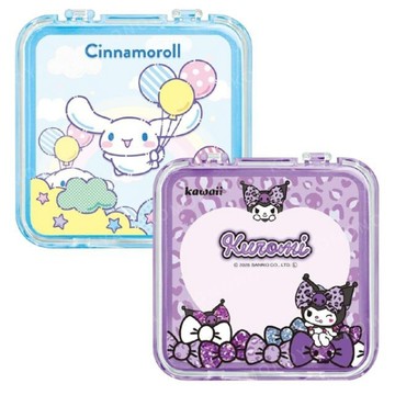 小禮堂 Sanrio 三麗鷗 方形便條本附收納盒 大耳狗 酷洛米