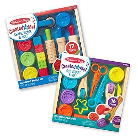 Melissa Doug Clay Activity Bundle Shape, Model, Mould, Cut, Sculpt