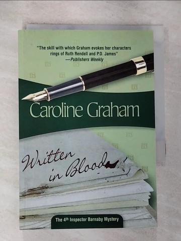 【書寶二手書T9／原文小說_GPO】Written in Blood: The 4th Inspector Barnaby Mystery_Graham, Caroline